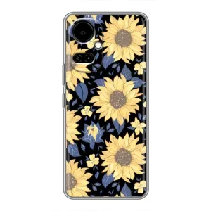 Чохли з тематикою "КВІТИ" на TECNO Camon 19 (CI6n) / 19 Pro (CI8n) (гарні квіти)