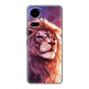 Чехол с картинкой на TECNO Camon 19 (CI6n) / 19 Pro (CI8n) (Красочный ЛЕВ)