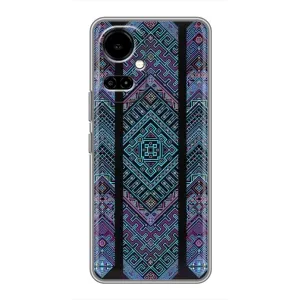 Силиконовый Чехол на TECNO Camon 19 (CI6n) / 19 Pro (CI8n) (Крутой орнамент)