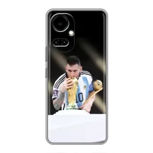 Чехлы Лео Месси Аргентина для TECNO Camon 19 (CI6n) / 19 Pro (CI8n) (Кубок Мира)