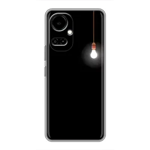 Чохол з картинками на чорному фоні для TECNO Camon 19 (CI6n) / 19 Pro (CI8n) (Лампочка)