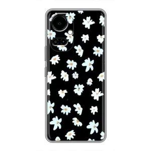 Чехол с ромашками на TECNO Camon 19 (CI6n) / 19 Pro (CI8n) (Маленькие ромашки)