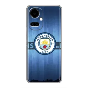 Силиконовые Чехлы принт Футбол на TECNO Camon 19 (CI6n) / 19 Pro (CI8n) (ManCity)