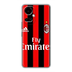 Чехлы с ТОП Футбольными клубами на TECNO Camon 19 (CI6n) / 19 Pro (CI8n) (Milan)