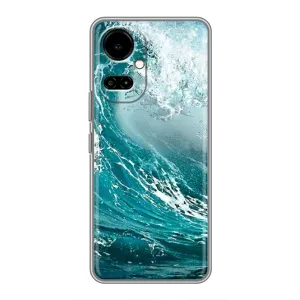 Летний Чехол на TECNO Camon 19 (CI6n) / 19 Pro (CI8n) (Морская волна)