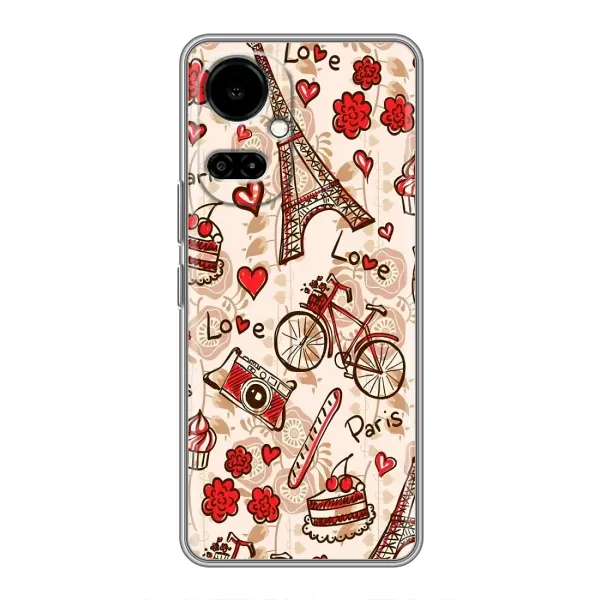Чехол с рисунком «Париж мечта» для TECNO Camon 19 (CI6n) / 19 Pro (CI8n) Чехол с рисунком «Париж мечта» для TECNO Camon 19 (CI6n) / 19 Pro (CI8n)
