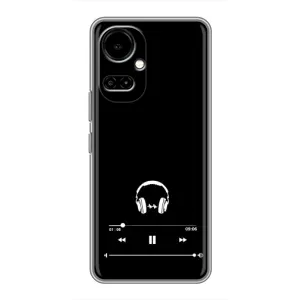 Чохол з картинками на чорному фоні для TECNO Camon 19 (CI6n) / 19 Pro (CI8n) (Плеєр)