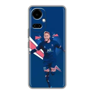 Силиконовый Чехол TECNO Camon 19 (CI6n) / 19 Pro (CI8n) (Празднование Неймара)