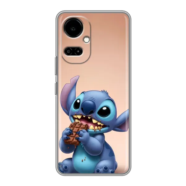 Чехол с рисунком «Стич с шоколадом» для TECNO Camon 19 (CI6n) / 19 Pro (CI8n) Чехол с рисунком «Стич с шоколадом» для TECNO Camon 19 (CI6n) / 19 Pro (CI8n)