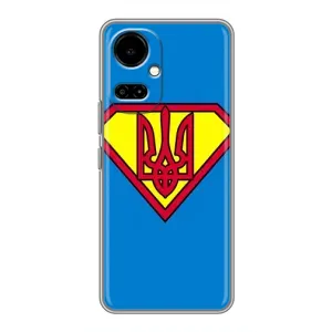 Чехол с картинкой (Патриотический ГЕРБ) на TECNO Camon 19 (CI6n) / 19 Pro (CI8n) (Super - Герб)