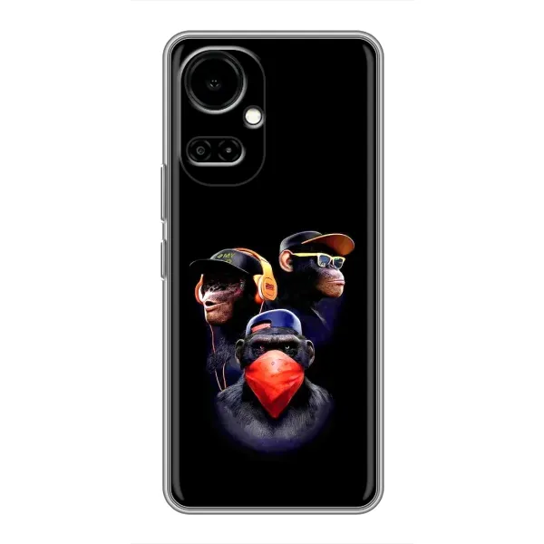 Чехол с рисунком «Три обезьяны» для TECNO Camon 19 (CI6n) / 19 Pro (CI8n) Чехол с рисунком «Три обезьяны» для TECNO Camon 19 (CI6n) / 19 Pro (CI8n)