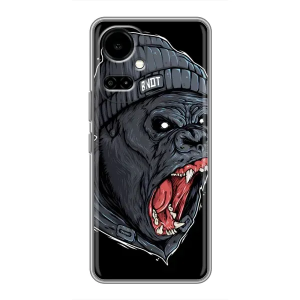 Чехол с рисунком «Злая Обезьяна» для TECNO Camon 19 (CI6n) / 19 Pro (CI8n) Чехол с рисунком «Злая Обезьяна» для TECNO Camon 19 (CI6n) / 19 Pro (CI8n)