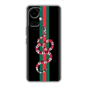 Чохли бренд ГУЧЧІ для TECNO Camon 19 (CI6n) / 19 Pro (CI8n) (Змій Гуччі)