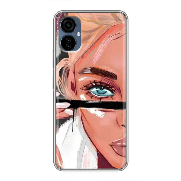 Чехол с рисунком «Девушка и ресницы» для TECNO Camon 19 Neo Чехол с рисунком «Девушка и ресницы» для TECNO Camon 19 Neo