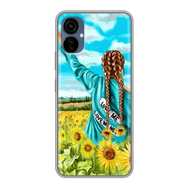 Чехол с рисунком «Девушка на поле» для TECNO Camon 19 Neo Чехол с рисунком «Девушка на поле» для TECNO Camon 19 Neo