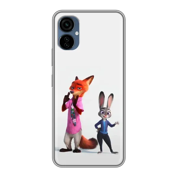Чехол с рисунком «Джуди и Ник» для TECNO Camon 19 Neo Чехол с рисунком «Джуди и Ник» для TECNO Camon 19 Neo