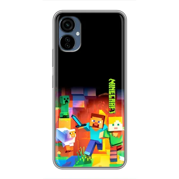 Чехол с рисунком «Герой Майнкрафт» для TECNO Camon 19 Neo Чехол с рисунком «Герой Майнкрафт» для TECNO Camon 19 Neo