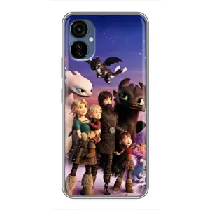Чехол дракон Беззубик для TECNO Camon 19 Neo (Герои дракона)