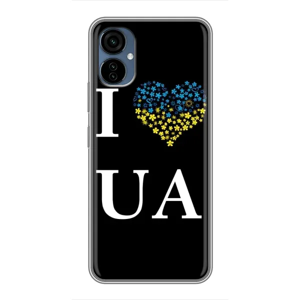 Чехол с рисунком «I Love UA» для TECNO Camon 19 Neo Чехол с рисунком «I Love UA» для TECNO Camon 19 Neo