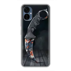 Чехол КИБЕРСПОРТ для TECNO Camon 19 Neo (Кинжал КС ГО)