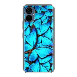 Силіконовий бампер з картинкою звірів для TECNO Camon 19 Neo (Крила метеликів)