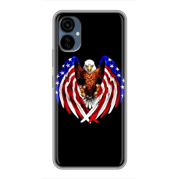 Чехол с рисунком «Крылья США» для TECNO Camon 19 Neo Чехол с рисунком «Крылья США» для TECNO Camon 19 Neo