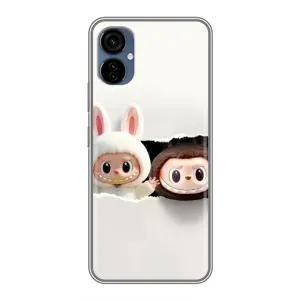 Чехол с принтом Лабубу для TECNO Camon 19 Neo (Фигурки Labubu)