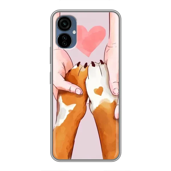 Чохол з малюнком «Любов до собак» для TECNO Camon 19 Neo Чохол з малюнком «Любов до собак» для TECNO Camon 19 Neo