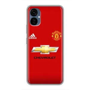 Силиконовые Чехлы принт Футбол на TECNO Camon 19 Neo (Man United)