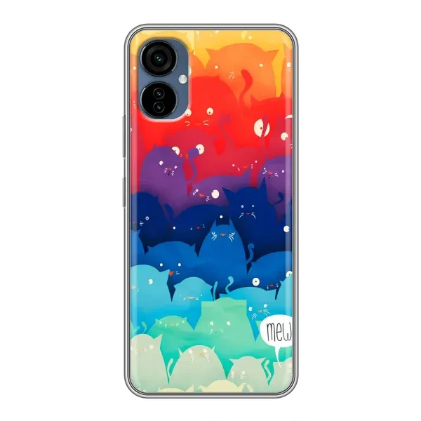 Чехол с рисунком «Mew» для TECNO Camon 19 Neo