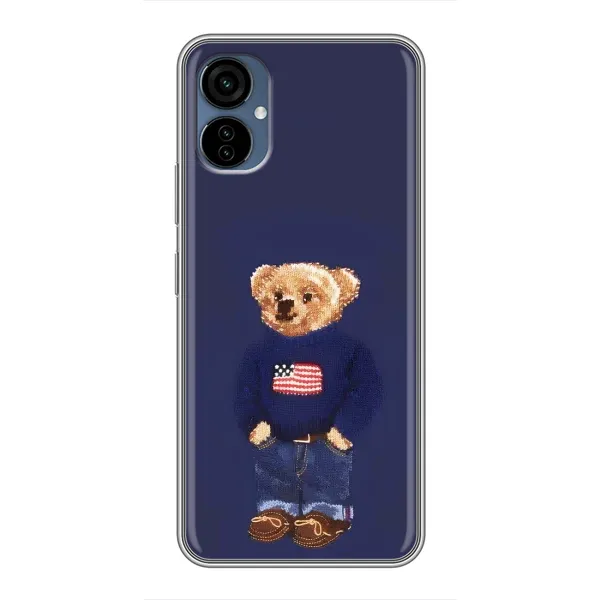 Чехол с рисунком «Мишка USA» для TECNO Camon 19 Neo Чехол с рисунком «Мишка USA» для TECNO Camon 19 Neo