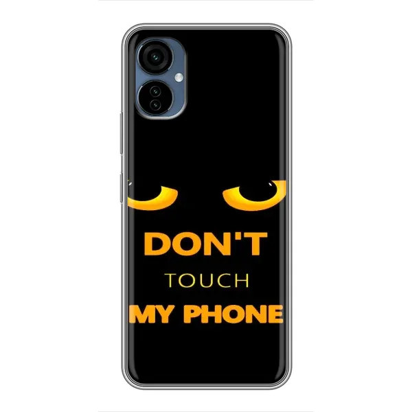 Чехол с рисунком «Не трогай мой телефон» для TECNO Camon 19 Neo Чехол с рисунком «Не трогай мой телефон» для TECNO Camon 19 Neo