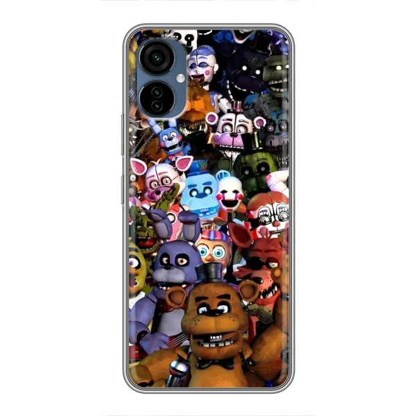 Чехол с рисунком «Персонажи Фредди» для TECNO Camon 19 Neo Чехол с рисунком «Персонажи Фредди» для TECNO Camon 19 Neo