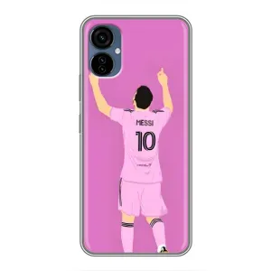 Чехлы Лео Месси в Майами на TECNO Camon 19 Neo (Празднование Месси)