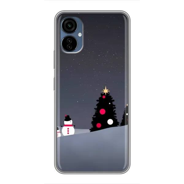Чехол с рисунком «Снеговички» для TECNO Camon 19 Neo Чехол с рисунком «Снеговички» для TECNO Camon 19 Neo