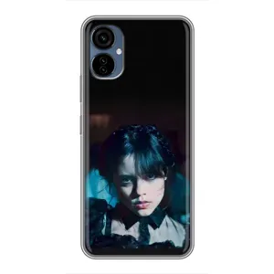Чехлы с принтом Уэнсдей на TECNO Camon 19 Neo (Танец Уэнсдей)