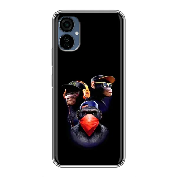 Чехол с рисунком «Три обезьяны» для TECNO Camon 19 Neo Чехол с рисунком «Три обезьяны» для TECNO Camon 19 Neo