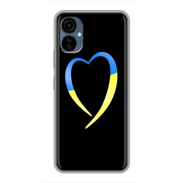 Чехол с рисунком «Украинское сердце» для TECNO Camon 19 Neo Чехол с рисунком «Украинское сердце» для TECNO Camon 19 Neo