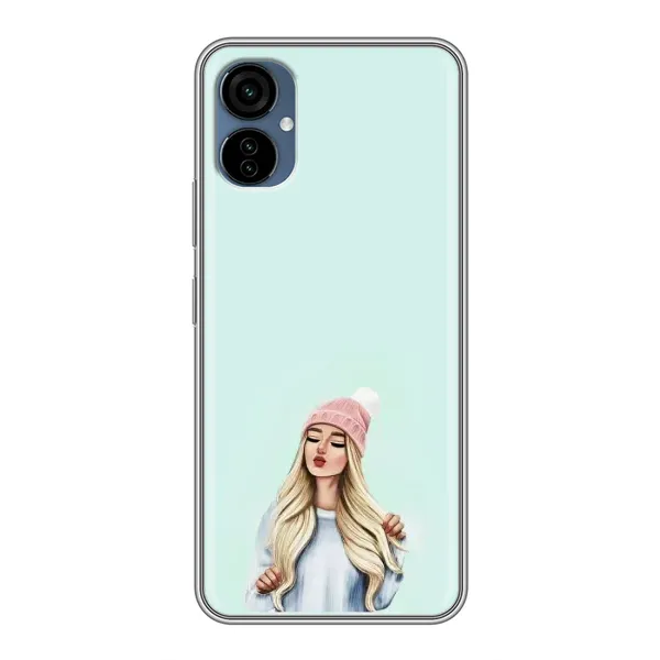 Чехол с рисунком «В шапке» для TECNO Camon 19 Neo Чехол с рисунком «В шапке» для TECNO Camon 19 Neo