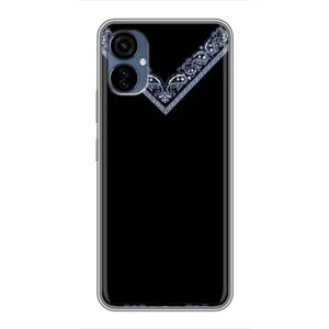 Силиконовый Чехол на TECNO Camon 19 Neo (Воротник вышиванки)
