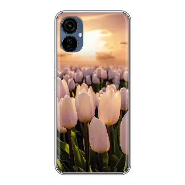 Чехол с рисунком «Закат с цветами» для TECNO Camon 19 Neo Чехол с рисунком «Закат с цветами» для TECNO Camon 19 Neo