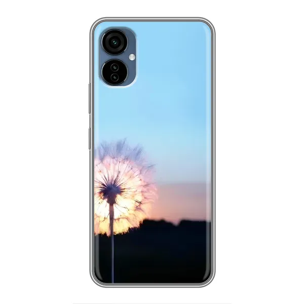 Чехол с рисунком «Закат с одуванчиком» для TECNO Camon 19 Neo Чехол с рисунком «Закат с одуванчиком» для TECNO Camon 19 Neo