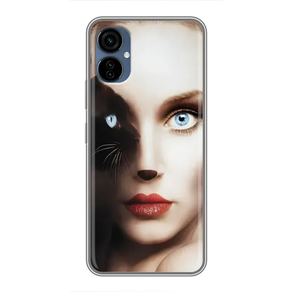 Чехол с рисунком «Женщина кошка» для TECNO Camon 19 Neo Чехол с рисунком «Женщина кошка» для TECNO Camon 19 Neo