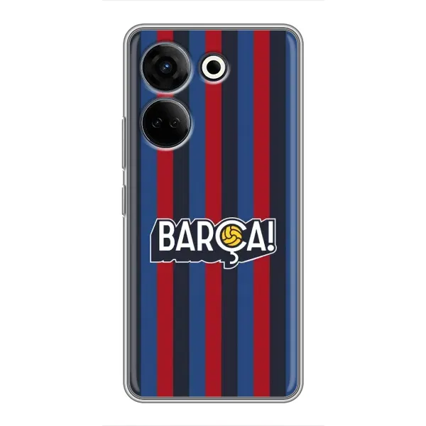 Чехол с рисунком «BARCA» для TECNO Camon 20 Pro