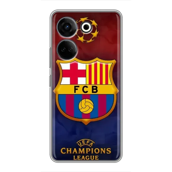 Чехол с рисунком «Barselona» для TECNO Camon 20 Pro