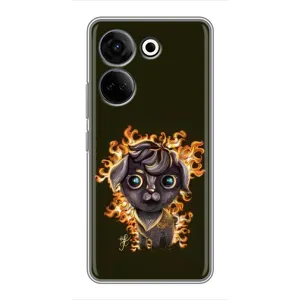 Чехлы на военную тематику для Tecno Camon 20 Pro (Бавовна мем)