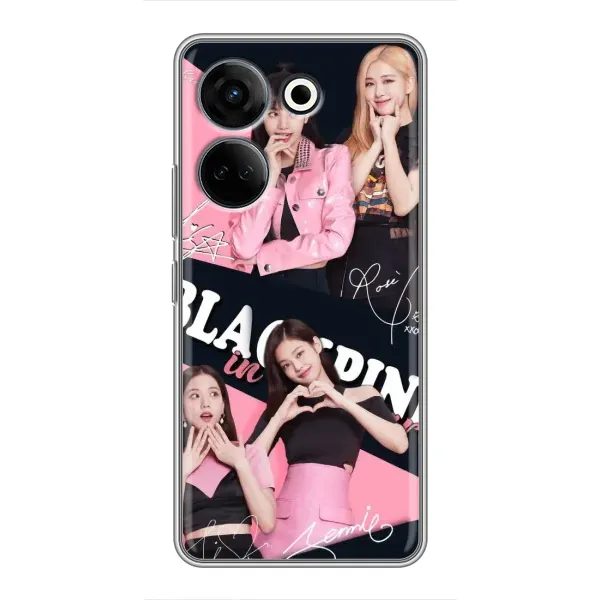 Чехол с рисунком «BLACKPINK» для TECNO Camon 20 Pro