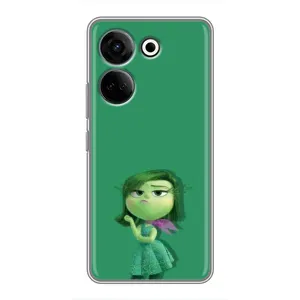 Чехол Головоломка для Tecno Camon 20 Pro - (AlphaPrint) (Брезгливость)