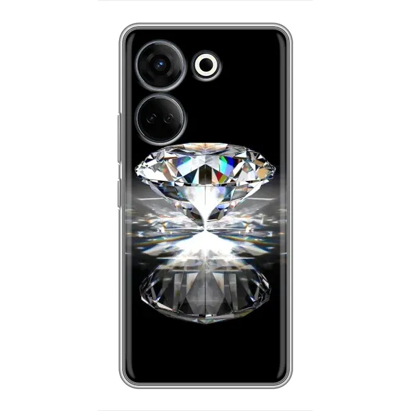 Чехол с рисунком «Бриллиант» для TECNO Camon 20 Pro Чехол с рисунком «Бриллиант» для TECNO Camon 20 Pro