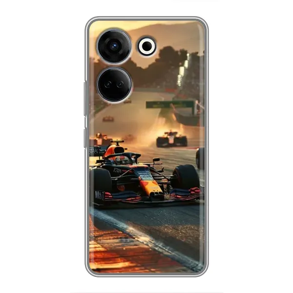 Чехол с рисунком «Чемпионат ф1» для TECNO Camon 20 Pro Чехол с рисунком «Чемпионат ф1» для TECNO Camon 20 Pro